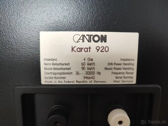 Canton Karat 920 - 13
