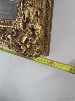 Starožitný obraz maľba na dreve - 13