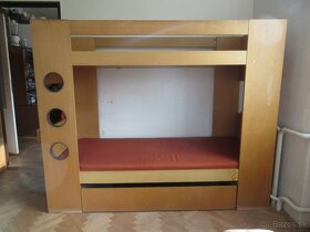 Poschodová posteľ 200x90x160 cm AXA 4 - 13
