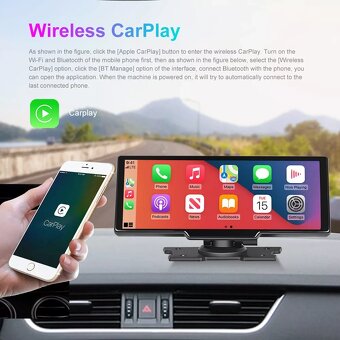 Autorádio s CarPlay/Android Auto/Bluetooth/FM – 2K - 13