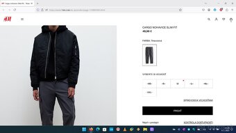 Keprové cargo nohavice HM (Kapsáče) - 13