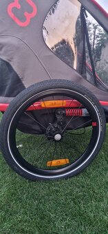 Hamax Outback cyklovozík pre 2 deti TOP stav, komplet výbava - 13