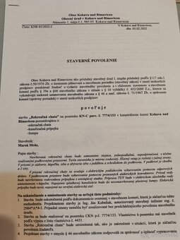 Predám rozostavanú chalupu - 13