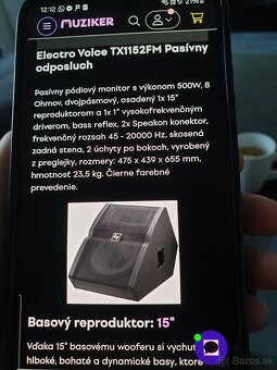 Electro-voice TX Classe Passive - 13