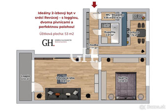 IDEÁLNY 2-IZBOVÝ BYT – LOGGIA , DVE PIVNICE A PERFEKTNÁ LOKA - 13