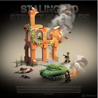 Rôzne sety vojakov 5 + doplnky - typ lego - nové - 13