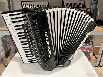 Predám akordeón WELTMEISTER  METEOR 120 BASOVÝ - 13