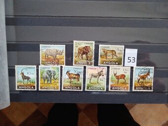 Poštové známky č.473 - AFRIKA III. - 20 sérií - 13