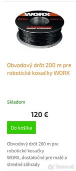 Worx Landroid M500 plus WR165E v plnej vybave a zaruke - 13