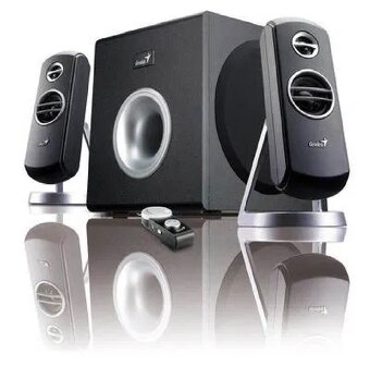 Zostava Genius SW-V2.1 1500, čierno-strieborné - 13