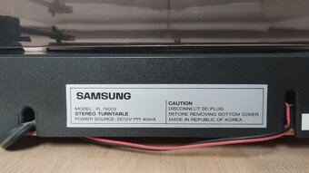 Predám gramofón Samsung PL 7800S - 13