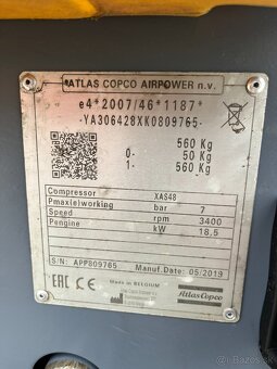 Kompresor skrutkový Atlas Copco XAS 48, Doosan Compair - 13