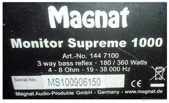 predám reprobedne Acoustic studio montor series 3311 - 13