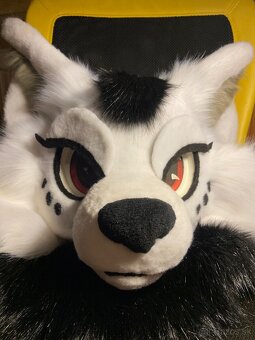 Mini partial fursuit s dvoma chvostami - 13