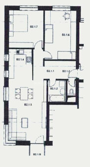 Priestranný 3-izbový byt s výmerou 87,7 m² a nízkymi nákladm - 13