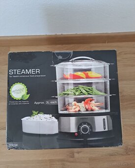 nový parný hrniec s časovačom, 800W , Approx.3l - 13