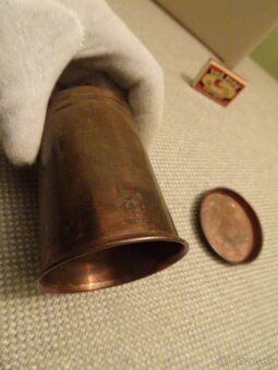 Predám starožitný MEDENÝ POHÁR s patinou - 13