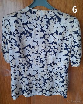 Retro - blúzky a halenky vzorované - 13