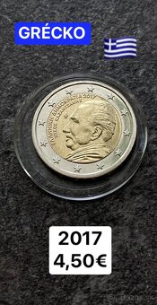 2 eurové pamätné mince Grécko - 13