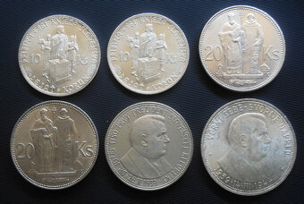 Mince: Sada Slovenský štát Špičkový stav    1939-1945 - 13