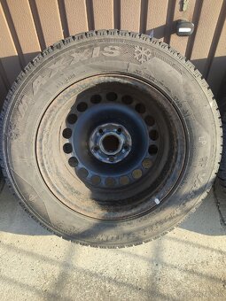 Plechové disky 5x112 R16 + pneu 215/65 R16C - 13