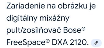 Bose mixážny pult+repro+subwoofer+zosilňovač - 13