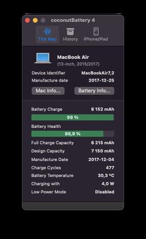 MacBook Air (13-inch, 2017)/Intel Core i5/8GB RAM/128GB SSD - 13