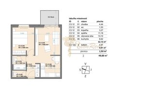 2-izb. byt, Bystrická ul., Devínska Nová Ves, pivnica, park. - 13