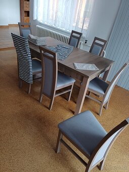 Obyvacia stena + jedalenská zostava - 13