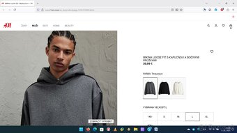 Pyžamo (Tričko + Nohavice) HM, Mikina s Bočnými prúžkami HM - 13