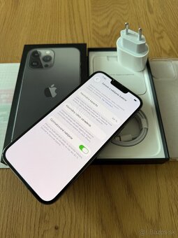 iPhone 13 Pro Max 256 gb Graphite v záruke + príslušenstvo - 13
