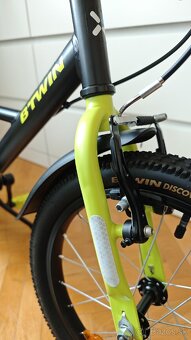 16" bicykel B-TWIN dark hero 500 - 13