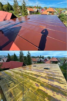 🏠🎨🔥Nátery striech. Nateranie striech . Maľovanie striech - 13