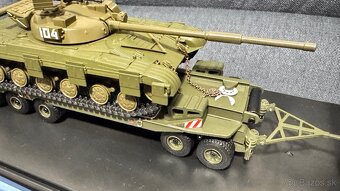 Model Tatra 813 8x8+podvalník P-50+tank T64B - 13