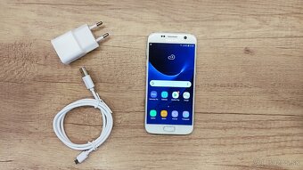 Samsung Galaxy S7 white - super stav - 13