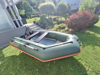 Čln Kolibri KM-300 D, zelený,  hliníková podlaha - 13