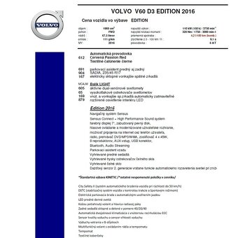 Volvo V60 D3 EDITION 2016 automat (MOŽNÝ ODPOČET DPH) - 13