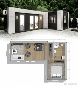 Mobilny dom,modulový dom,kancelária záhradný domček - 13