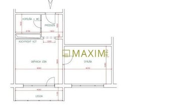 2- garsónka  na Znievskej ulici - 13