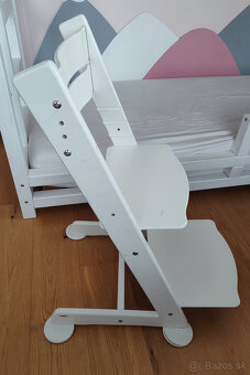 Rastúca stolička Jitro Plus biela - 13