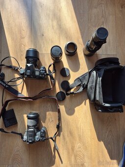 Profesionálny Full-frame set Sony Alpha A900 + A100 + 4 obje - 13