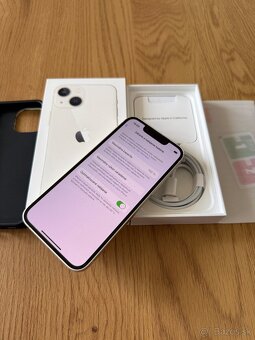 iPhone 13 Mini 128 gb Starlight - komplet príslušenstvo - 13