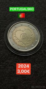 Euromince - pamätné dvojeurové mince Portugalsko - 13