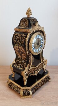 Francúzske stolové hodiny Boulle, Vincenti & Cie - 13
