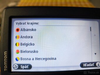 Predám gps navigáciu TomTom start xl Central europe - 13