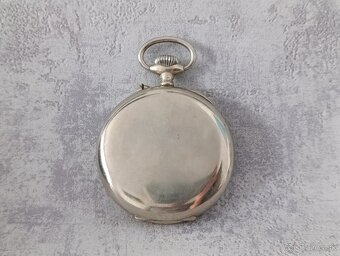 Velmi zajímavé a moc pěkné masivní kapesní hodinky COLOMBOP - 13