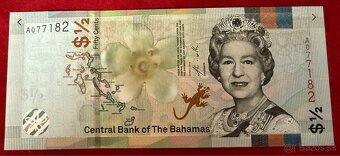 Staré bankovky Alžbeta II. rôzne krajiny - 13