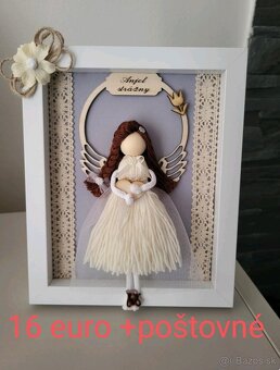 Obrazy macrame anjel - 13