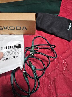 Slnečné okuliare originál Škoda, pero, nabíjací kábel USB - 13