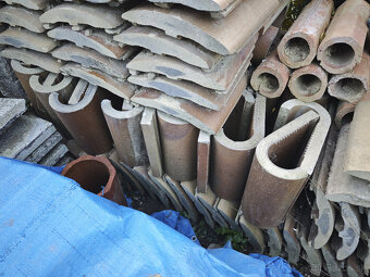 Keramické tvárnice / čiapky na plot / za symbolickú cenu - 13